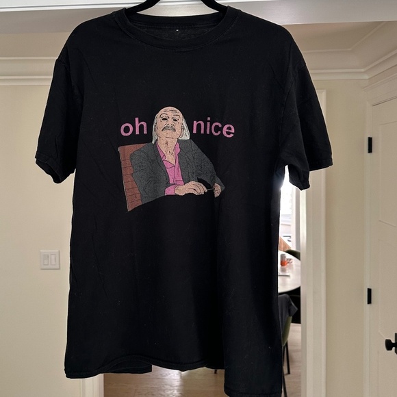 Source Unknown Other - Men's - I Think You Should Leave Grapic T-Shirt - Oh Nice! - Size L